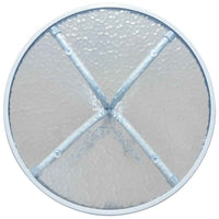 vidaXL Mesa de bistrô 50x71 cm aço cinzento