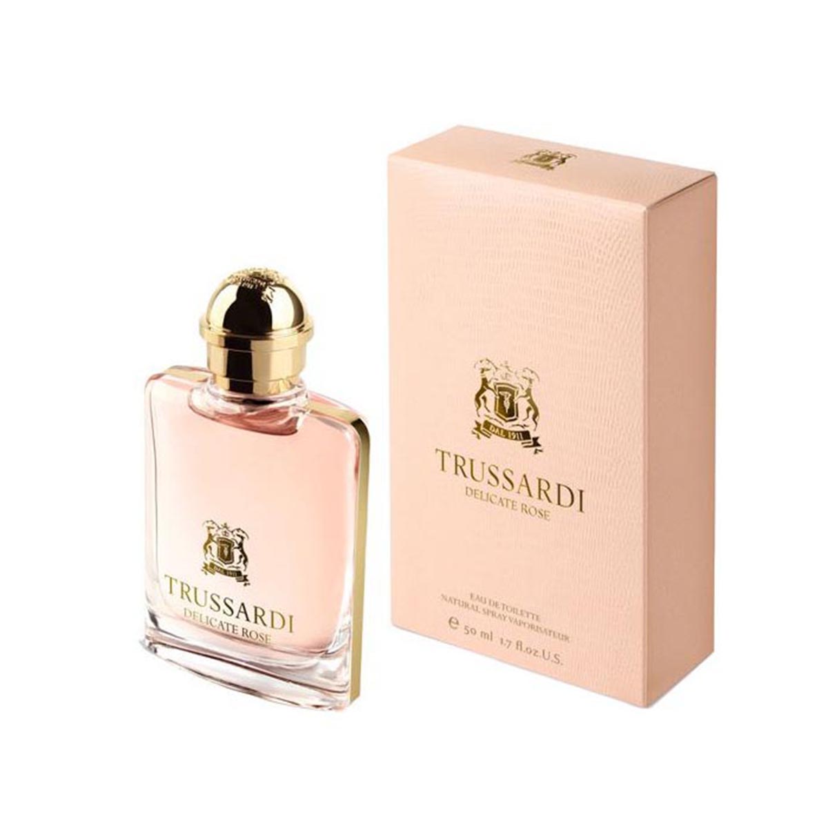 TRUSSARDI DELICATE ROSE EAU DE TOILETTE 50ML VAPORIZADOR