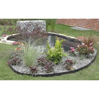 Ubbink Borda de jardim 19 cm x 15m 7mm preto