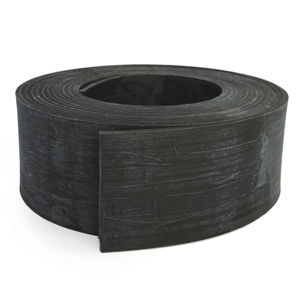 Ubbink Borda de jardim 19 cm x 15m 7mm preto