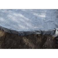 Ubbink Borda de jardim 19 cm x 15m 7mm preto