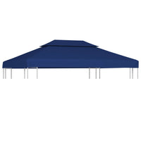 vidaXL Cobertura gazebo c/ 2 camadas 310 g/m² 4x3 m antracite