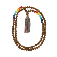 Japamala de Rudraksha 7 chakras