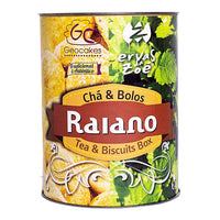 RAIANO Biológico - Chá de Ervas e Broas de Mel em Lata Eco | Geocakes