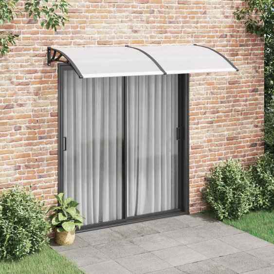 vidaXL Toldo de porta 120x100 cm PC