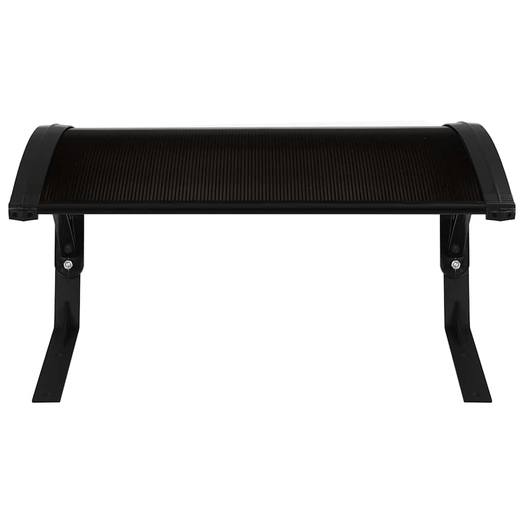 vidaXL Telhado garagem para robô corta-relva 77x103x46 cm preto