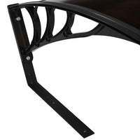 vidaXL Telhado garagem para robô corta-relva 77x103x46 cm preto