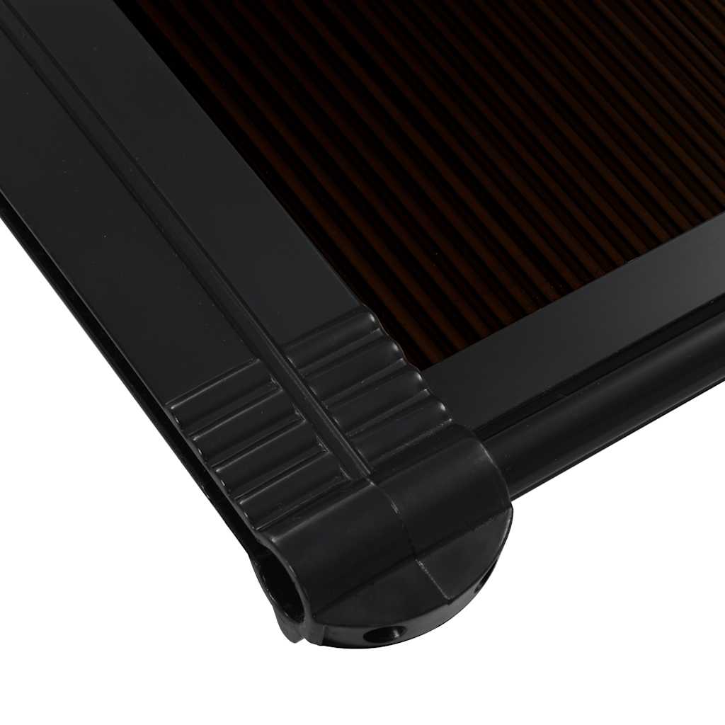 vidaXL Telhado garagem para robô corta-relva 77x103x46 cm preto