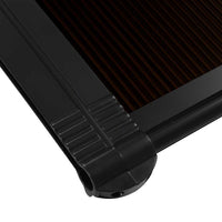 vidaXL Telhado garagem para robô corta-relva 77x103x46 cm preto