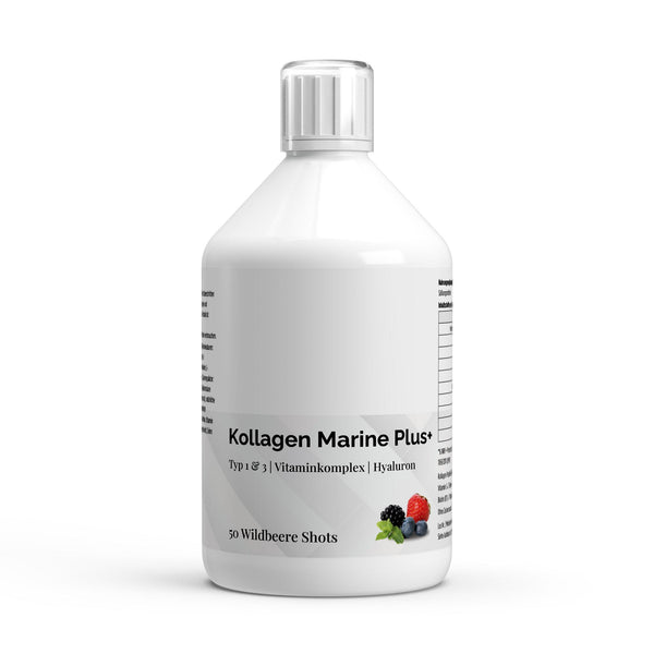 Colágeno Marinho Plus (1500 DA) + 50 doses - Frutas Silvestres - 500ml
