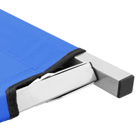 vidaXL Cama de campismo 210x80x48 cm XXL azul