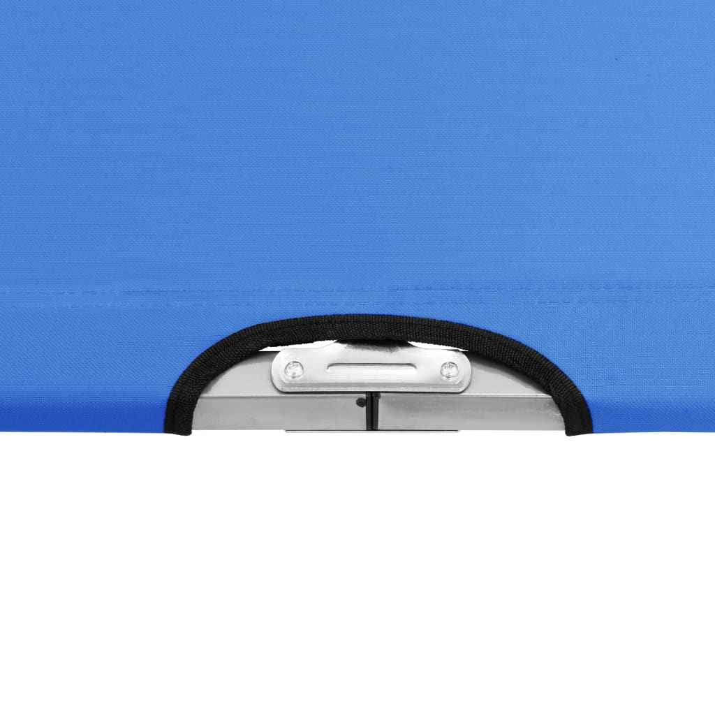 vidaXL Cama de campismo 210x80x48 cm XXL azul