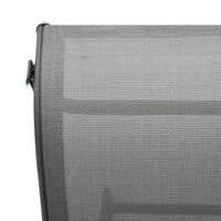 vidaXL Espreguiçadeira alumínio e textilene