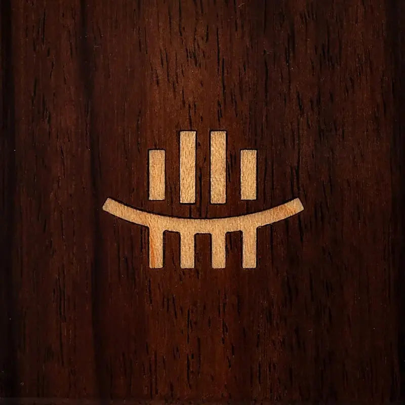 Kalimba Hluru com 21 notas - Dó maior