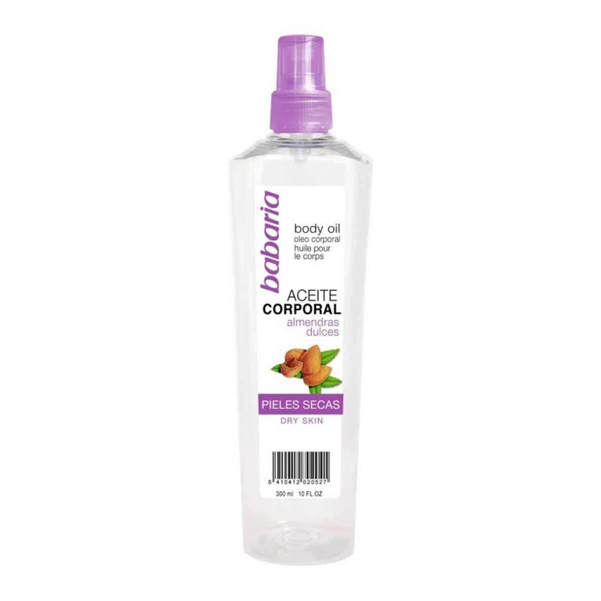 Babaria Amêndoas Aceite Corporal Aceite Corporal Hidratante 300Ml