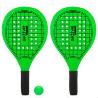 Pás de Praia com Bola Aktive Madeira 20,5 x 39,5 cm (24 Unidades)