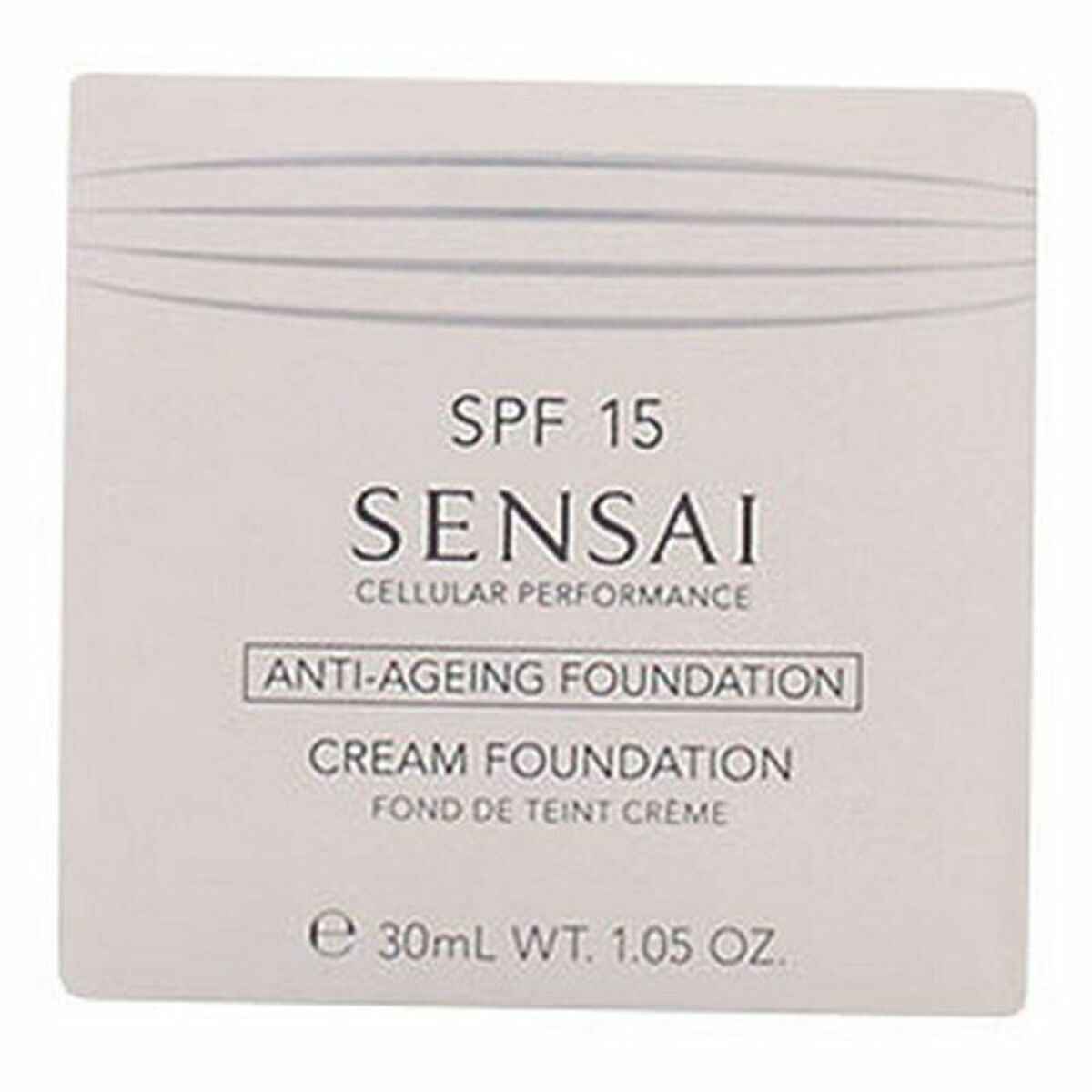 Fundo de Maquilhagem Líquido Kanebo Sensai Cp cf 25 Cf25-Topaz Beige Spf 15 30 ml