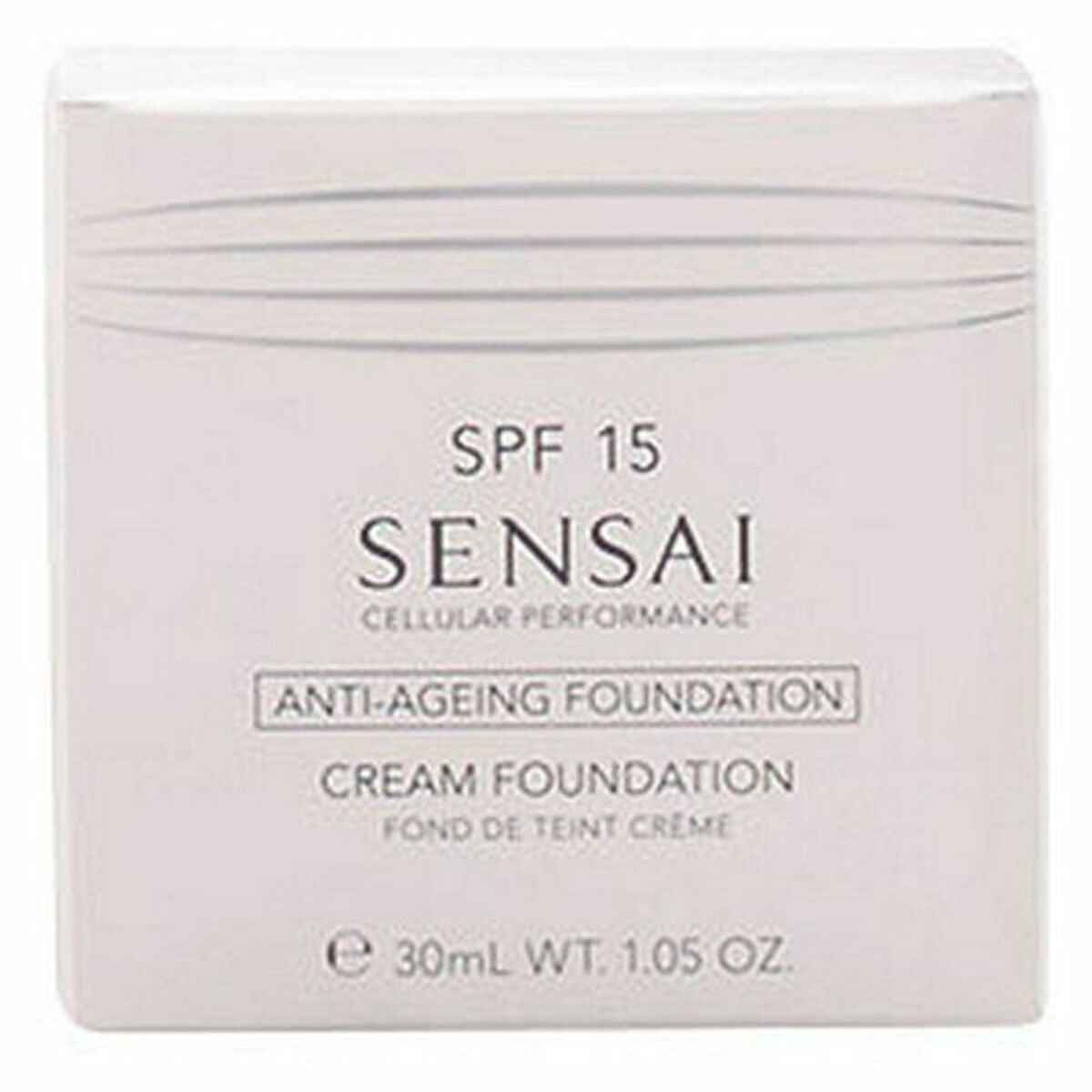 Fundo de Maquilhagem Líquido Kanebo Sensai Cp cf 25 Cf25-Topaz Beige Spf 15 30 ml