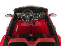 Bentley Supersports, 2 zitter elektrische kinderauto, rubberen banden en meer!