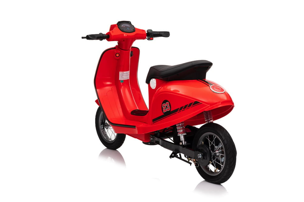 24 volt elektrische kinder scooter met 350 watt aandrijving