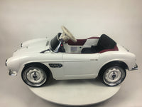 BMW 507 Oldtimer, 12 volt elektrische kinderauto met echte deuren