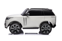 Land Rover, Range Rover, 2 zitter,  24 volt elektrische kinderauto, rubberen banden en meer!