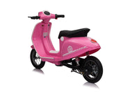 24 volt elektrische kinder scooter met 350 watt aandrijving
