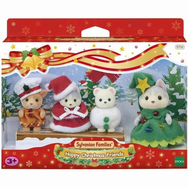 Acessórios para Casa de Bonecas Sylvanian Families Happy ChristmaS Friends