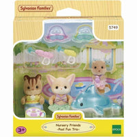 Acessórios para Casa de Bonecas Sylvanian Families 5749 Nursery Friends Pool Fun trio