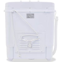 vidaXL Mini máquina de lavar roupa tambor duplo 5,6 kg