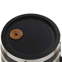 vidaXL Barril de vinho com torneira em madeira de pinho maciça 6 L