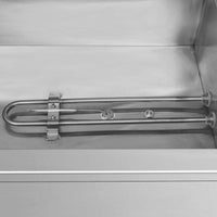 vidaXL Bandejas Térmicas Prateado Aço inoxidável