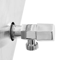 vidaXL Bandejas Térmicas Prateado Aço inoxidável