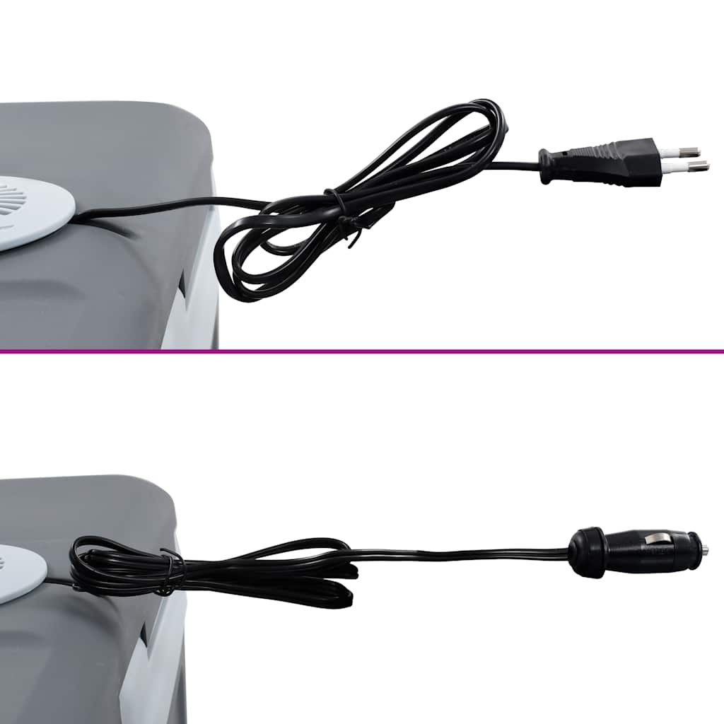 vidaXL Refrigerador/mala térmica portátil 40 L 12 V 230 V E