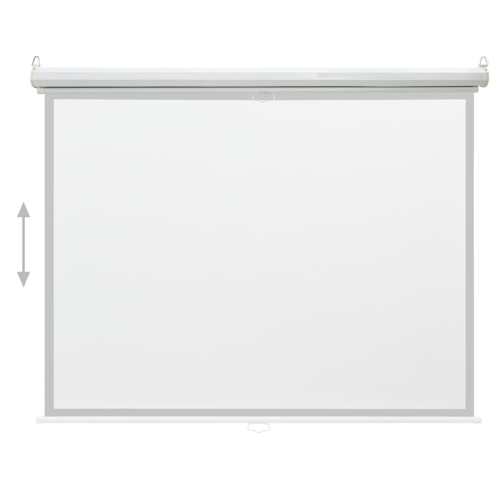 vidaXL Tela de projeção 75" 4:3