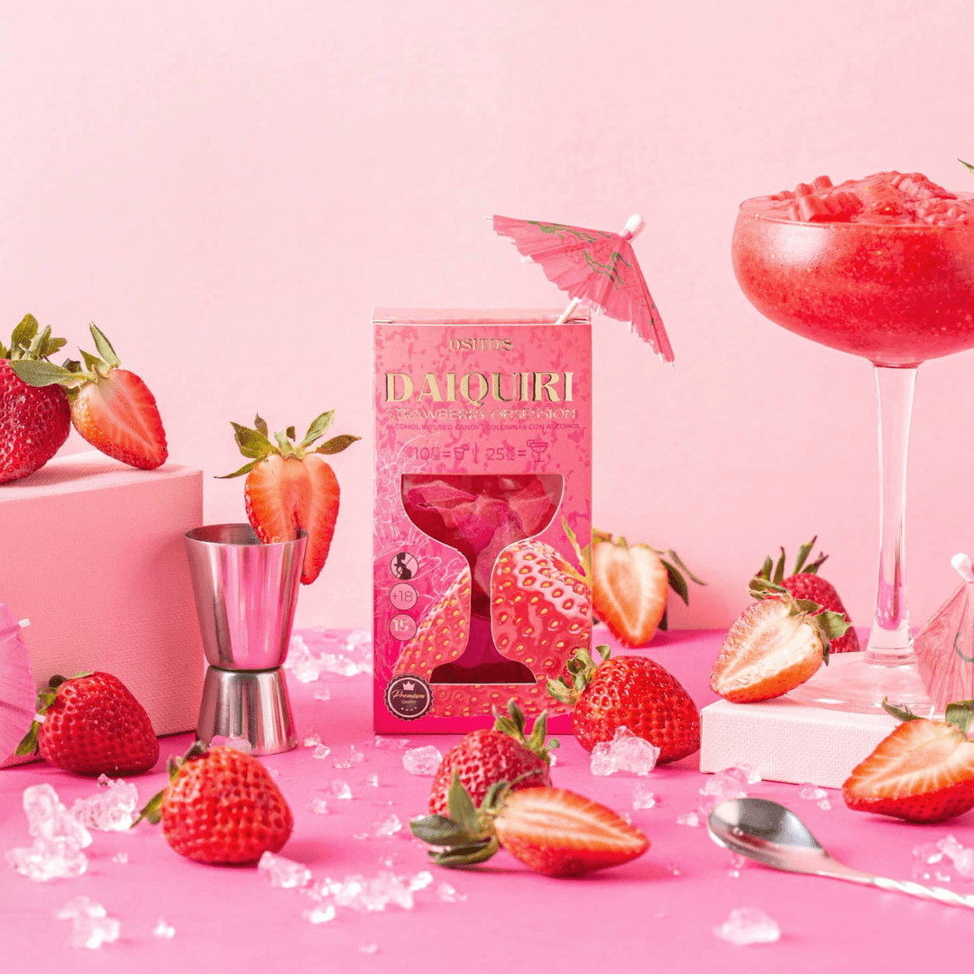 Gomas C/Álcool - Daiquiri Cocktail Box 70g