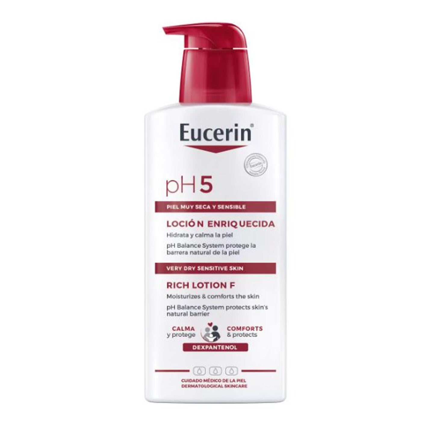 Eucerin Pf5 Locion Enriquecida Pél Muy Seca Y Sensible 400Ml