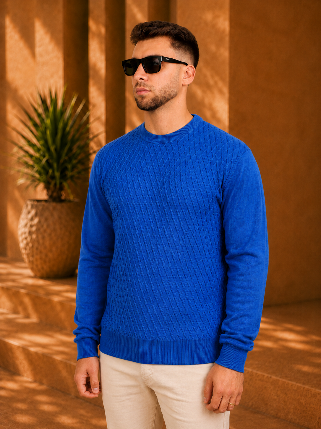 ARAN CREWNECK - ESCAPISM
