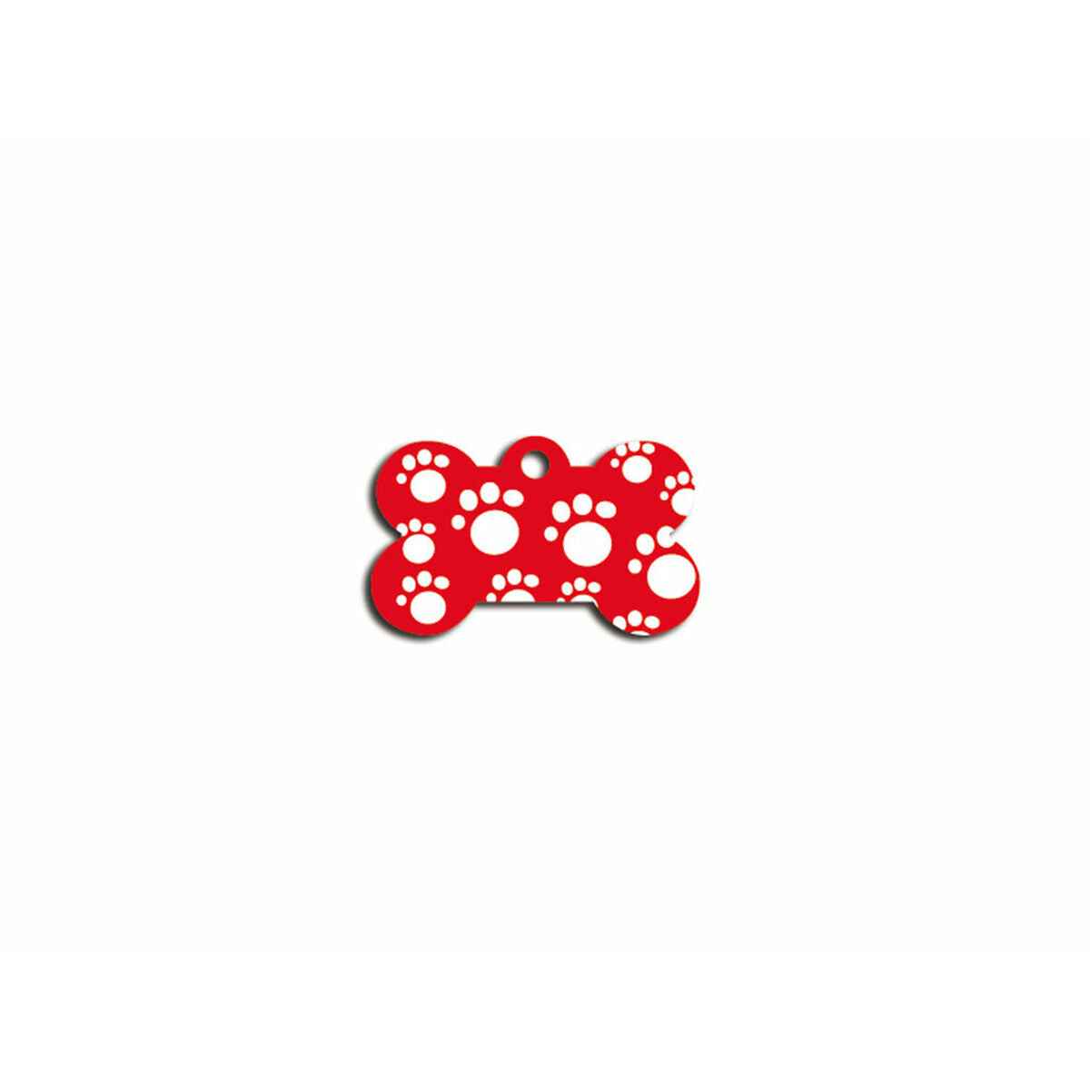 Placa identificativa Imarc Bone Vermelho