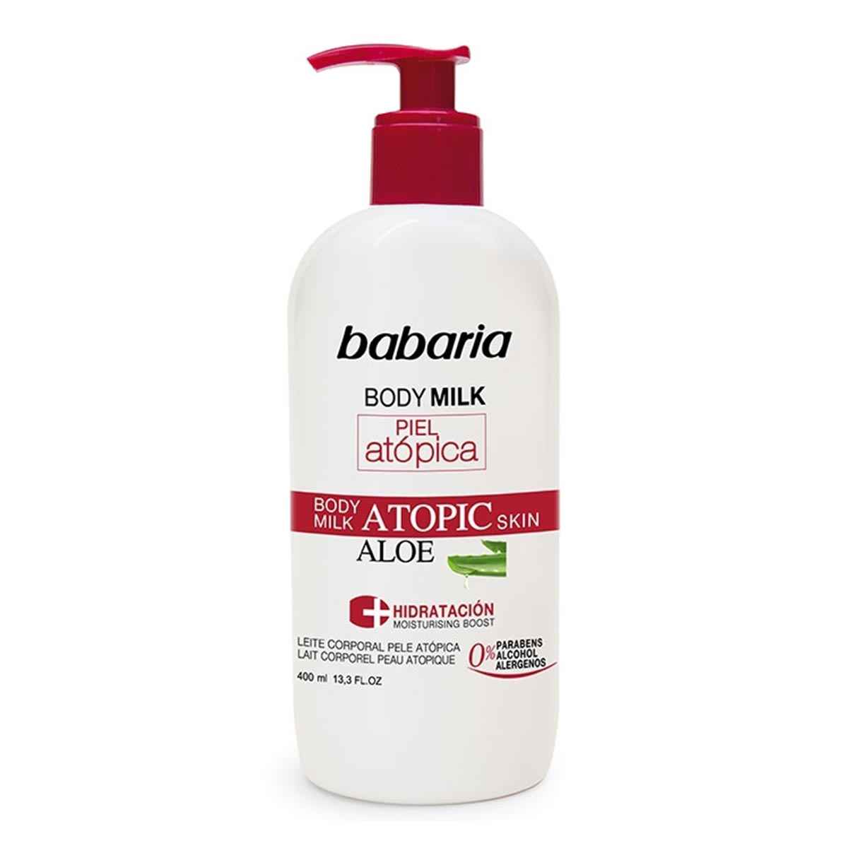 Babaria Pél Atopica Leche Corporal Aloe 400Ml