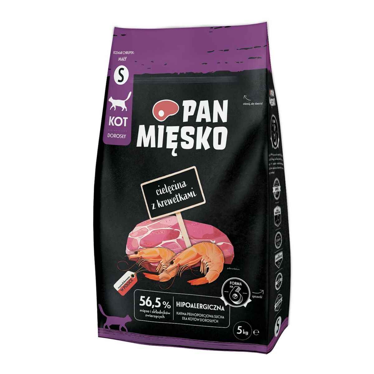 Comida para gato PAN MIĘSKO Vitela 9 kg