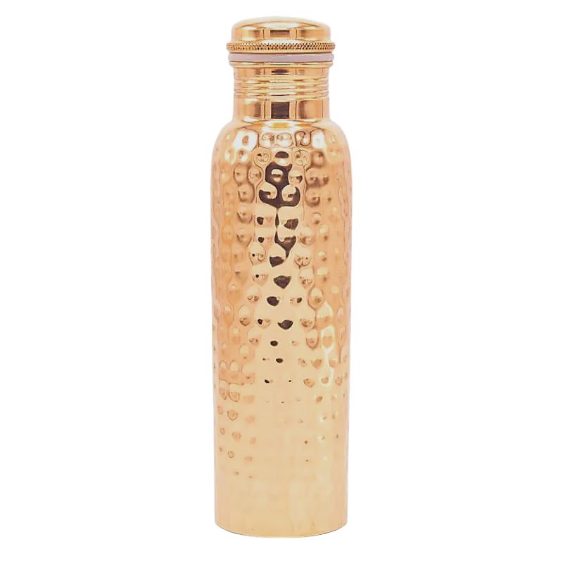 Garrafa de água em Cobre 900 ml - Martelado