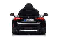 BMW M4, 12 volt elektrische kinderauto, Leder zitje, Rubberen banden, Kinder Accu Auto!