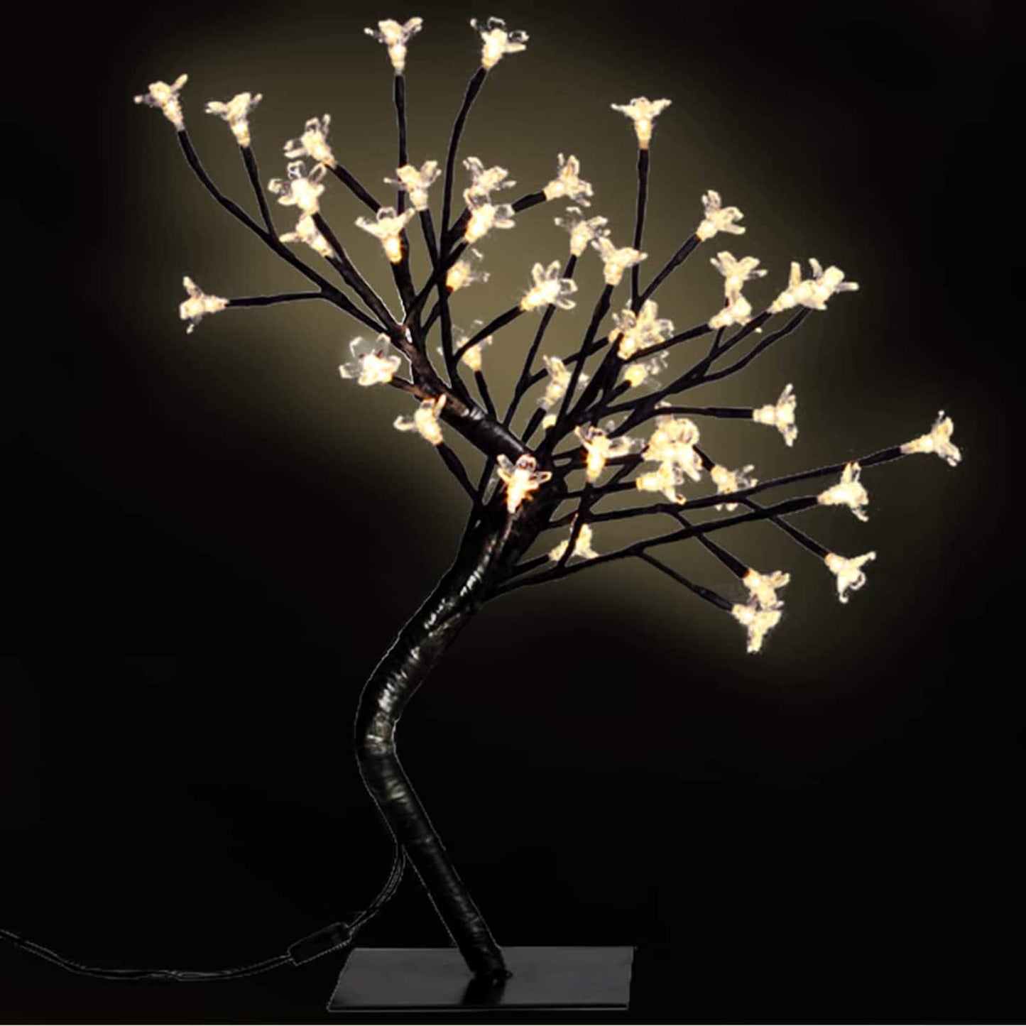 vidaXL Enfeites de Férias Branco quente