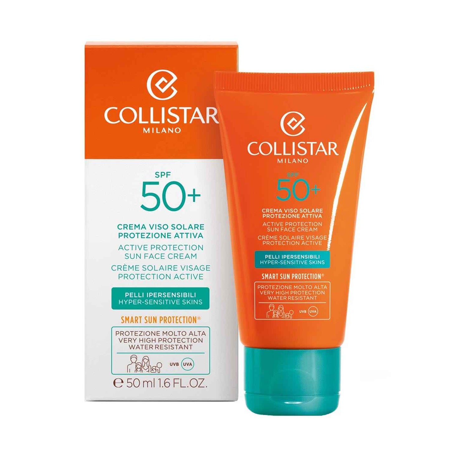 Collistar Hyper-Sensitive Skins Sun Face Cream Spf50+ 5050Ml