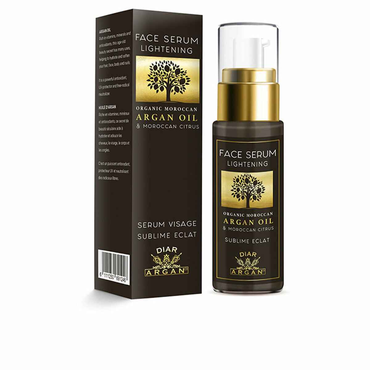 Sérum Facial Diar Argan   30 ml Iluminador