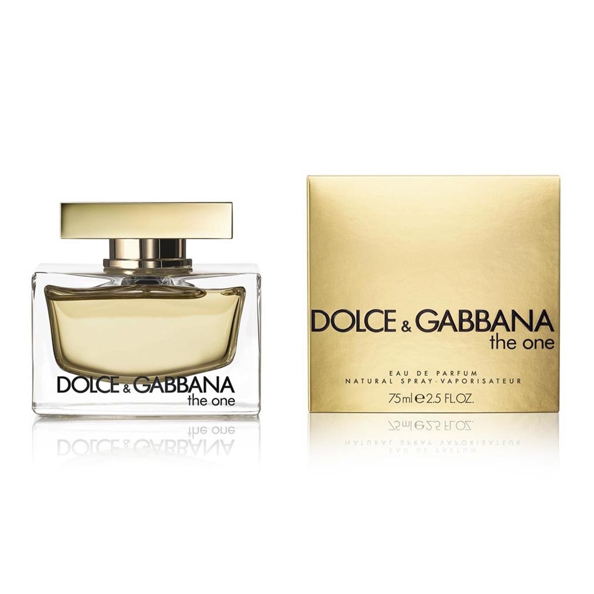 DOLCE GABBANA THE ONE EAU DE PARFUM 75ML VAPORIZADOR