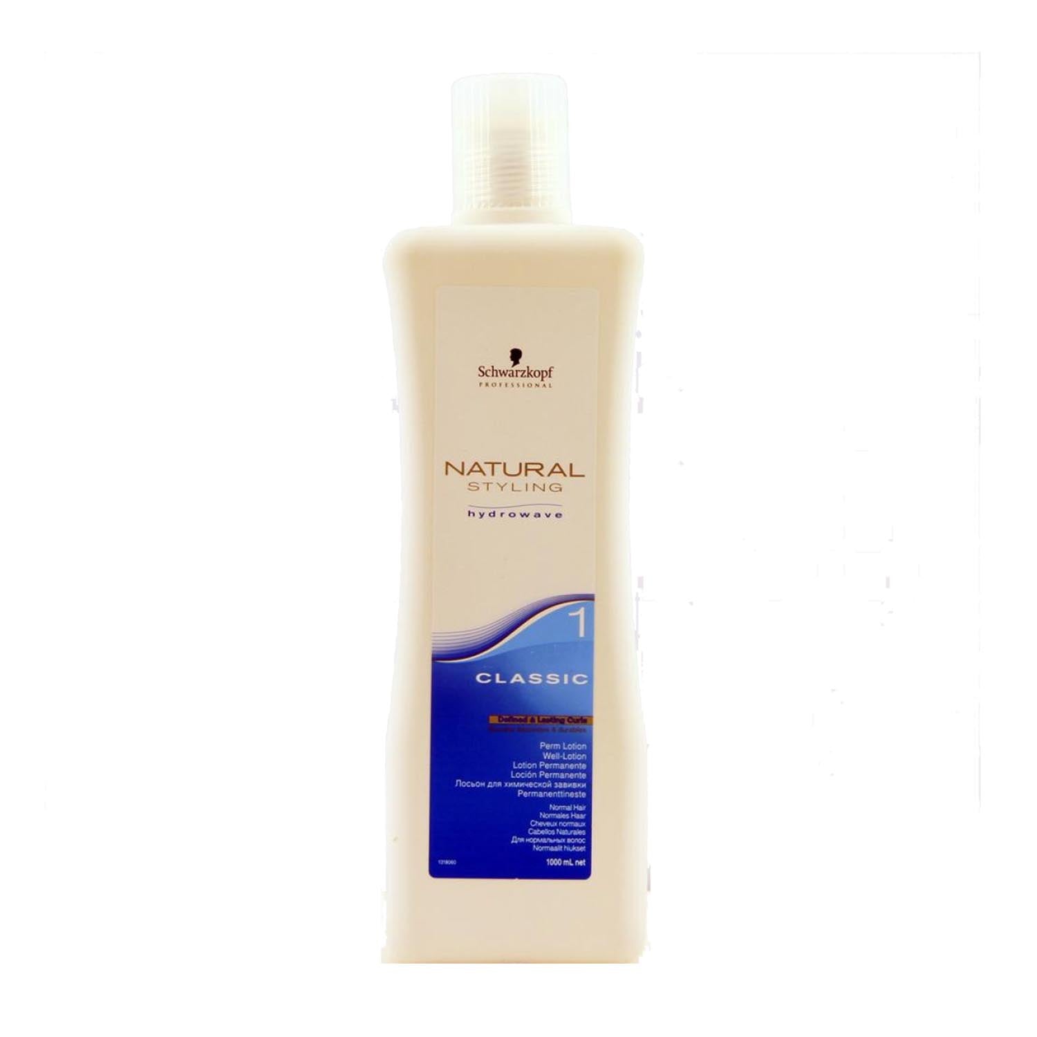 SCHWARZKOPF NATURAL STYLING LOCION CLASICA HYDROWAVE Nº1 1000ML