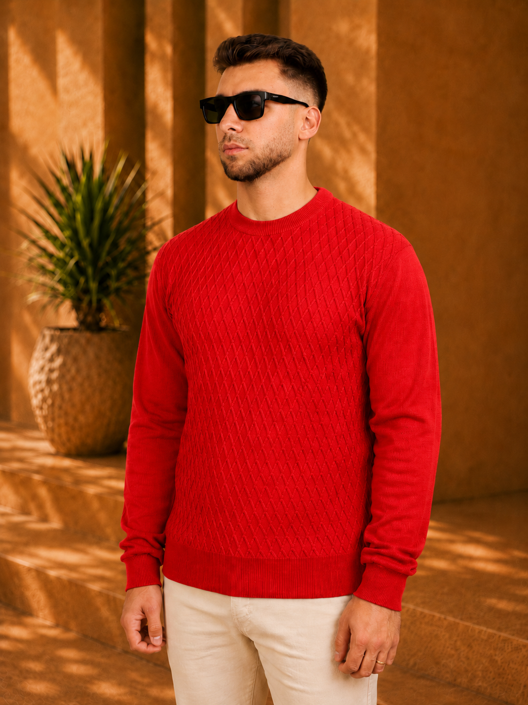 ARAN CREWNECK - ESCAPISM