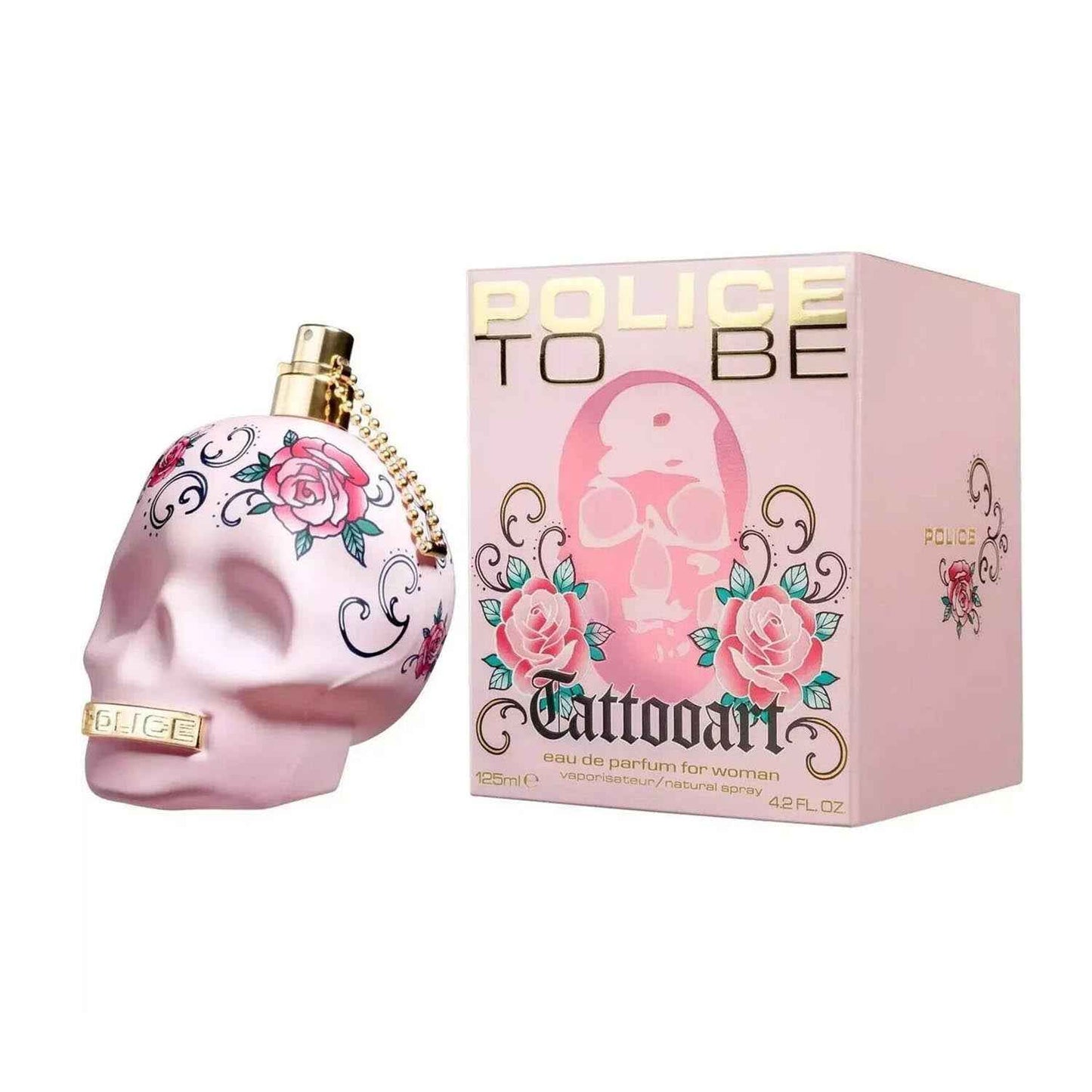 Police Tattoo Art Eau De Parfum For Woman 125Ml Vaporizador